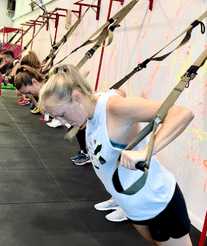 suspension training in fierce fitness